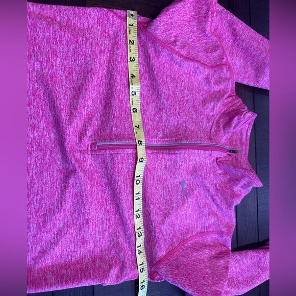 Nike Drifit Women‘s XS Half ZIP Pink Running Pullover - Picture 7 of 7